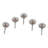 NOVICA Hand-Painted Moroccan Style Moroccan Style Ceramic Knobs Set Of 10