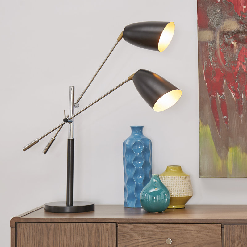 Starkey Metal Accent Lamp, Black