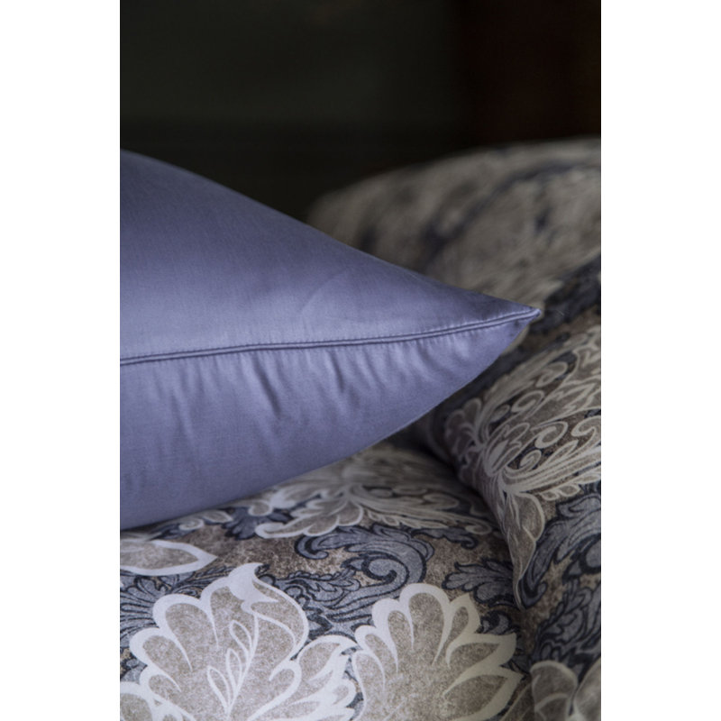Ensemble de housse de couette 100% coton mauve / gris Abbondanzio 5 pièces