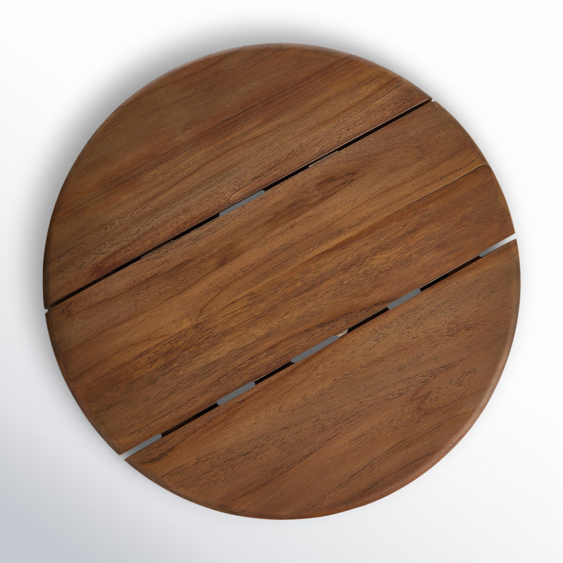 Haiden 22'' Teak Outdoor Side Table