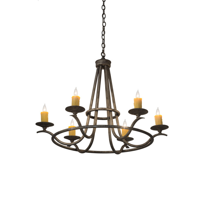 Octavia 6 - Light Dimmable Empire Chandelier