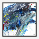 Amazonite - Artist Enhanced Canvas Print