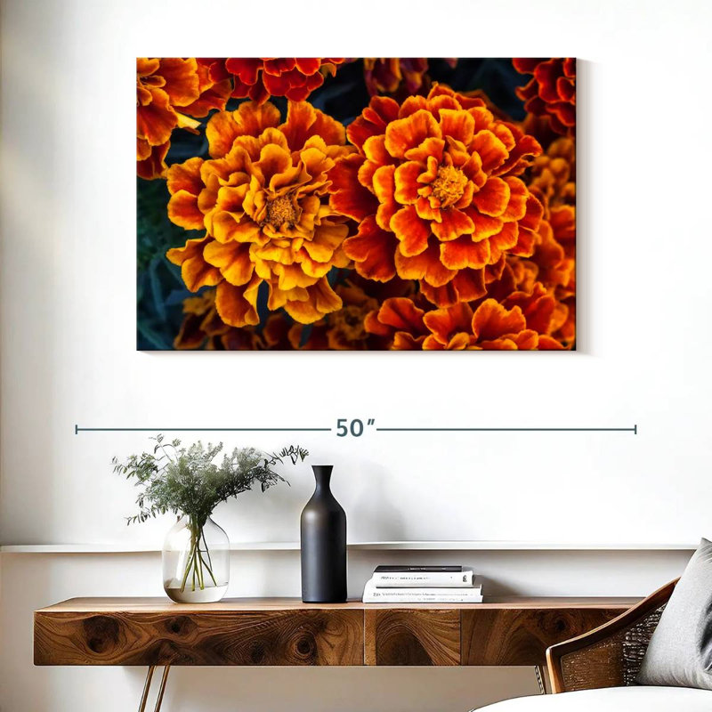 Fleurs de souci Harnek, H 26 po x l 39 po