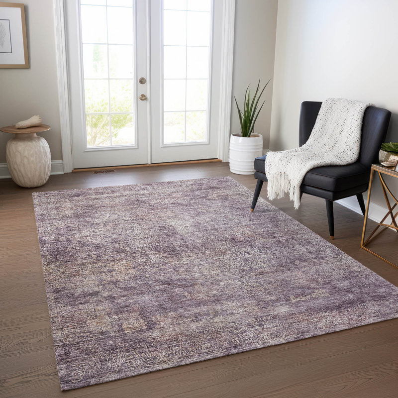 Tapis intérieur / extérieur lavable à la machine Cicel ACN1172, Rectangle de 10 pi x 14 pi