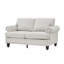 59.5" Modern Classic Design Living Room Loveseat Fabric Couch,Upholstered Polyester.-1075004494