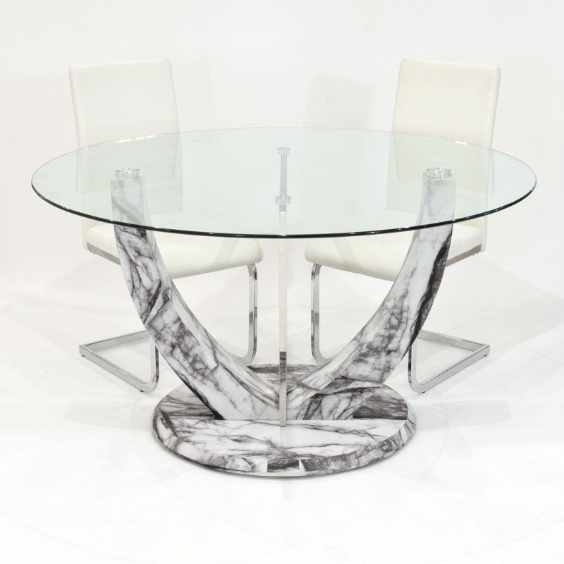 Titus 4 - Person Dining Set, Cream