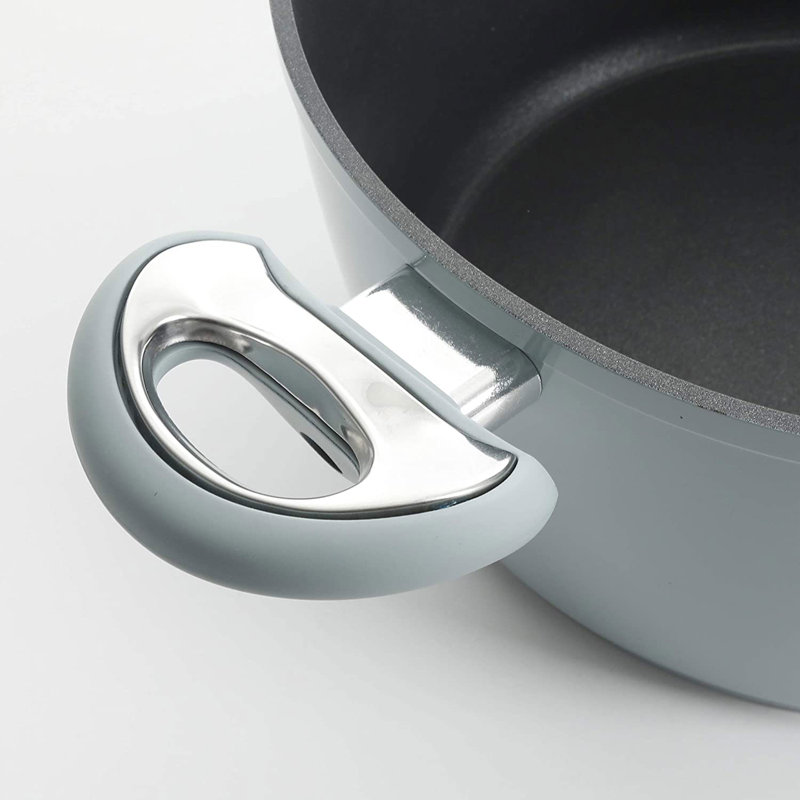 Batterie de cuisine antiadhésive en aluminium 12 pièces Gibson