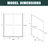 Aluminum Alloy Double Sliding Shower Door With 1/4"  6Mm  Clear Tempered Glass, Safe Design, Waterproof Easy Installation For Bathroom Mute Rollers, Reversible-122093451