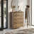 Aleana 31.2" W Solid Wood Tapered Legs 5-Drawer Chest of Drawers