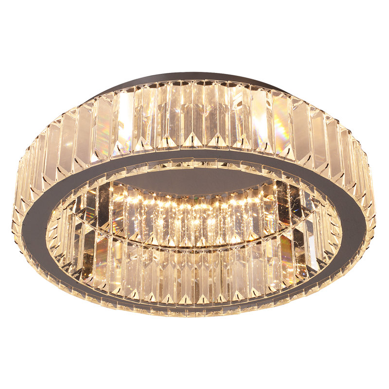 Jaeda Crystal LED Flush Mount