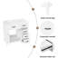 Meuble-lavabo 36 po avec lavabo, armoire de salle de bain avec tiroirs, structure solide et panneau de fibres à densité moyenne-1243982217-1243982219