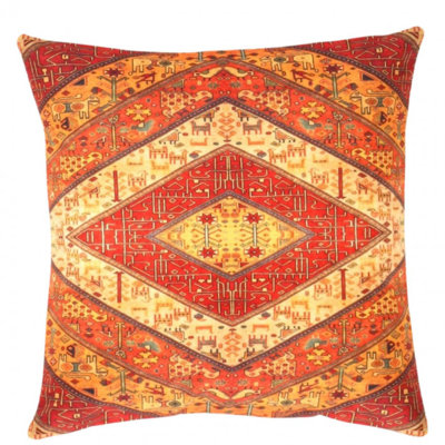 Pasargad velvet Throw Pillow 16'' X 16''