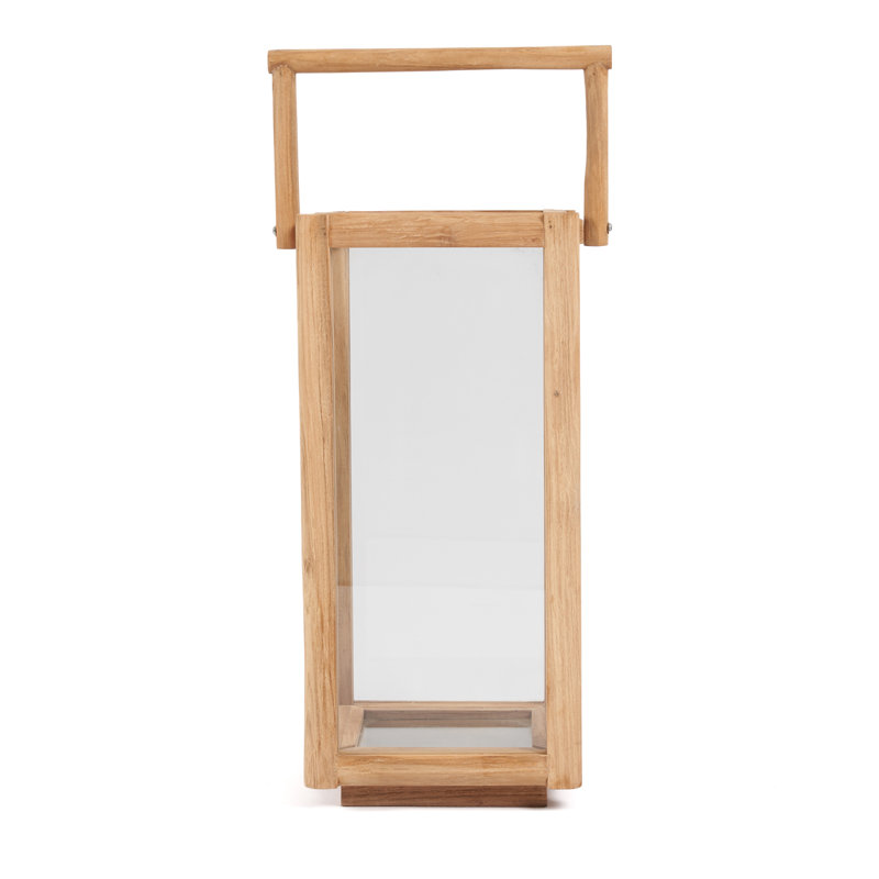 Kalkaska No Power Source Required Outdoor Lantern, 60cm H x 28cm W x 28cm D