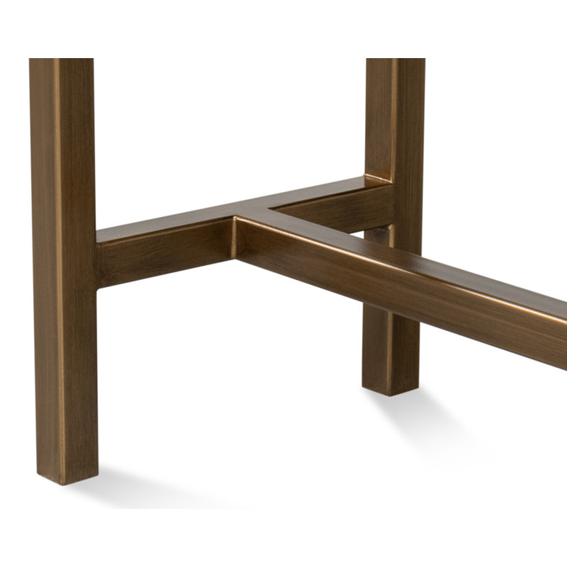 Shagreen 54'' W Console Table, Blue