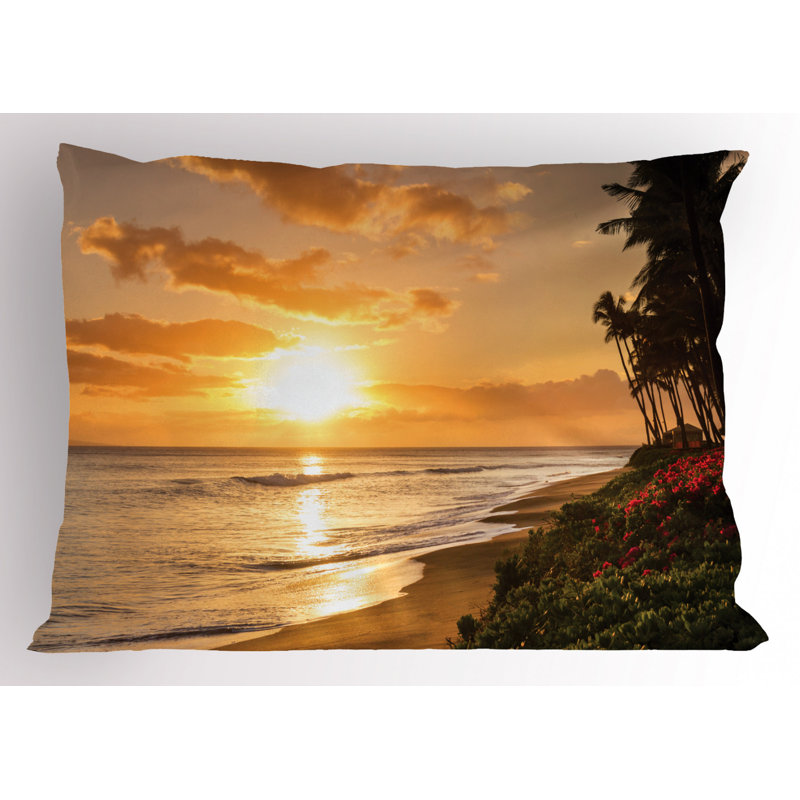 Sun Polyester Sham Set, King