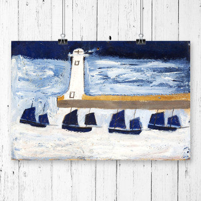 Alfred Wallis - No Frame Painting