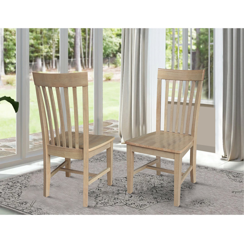 Sardinia Solid Wood Dining Chair, Honey