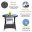 Table basse pour l'extérieur avec 1 table basse en verre trempé transparent-70373318-70373369-70373371