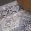 Tapis bleu / crème Sarok Ornate Medallion-1864440630