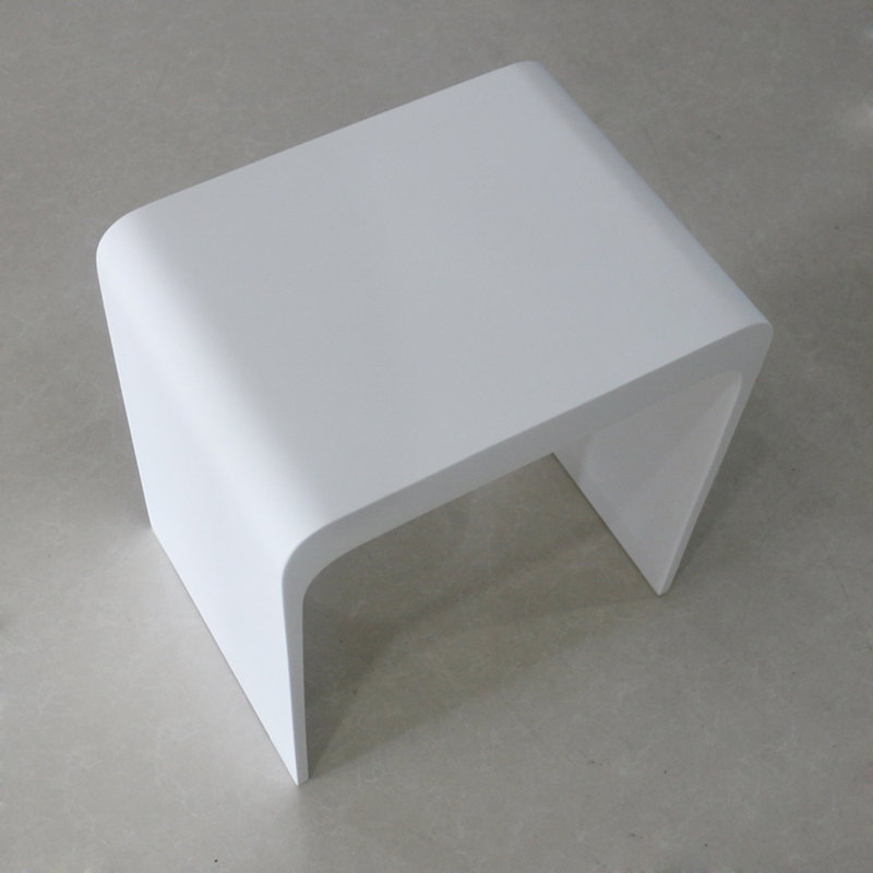 Tabouret de douche en acrylique Volkano