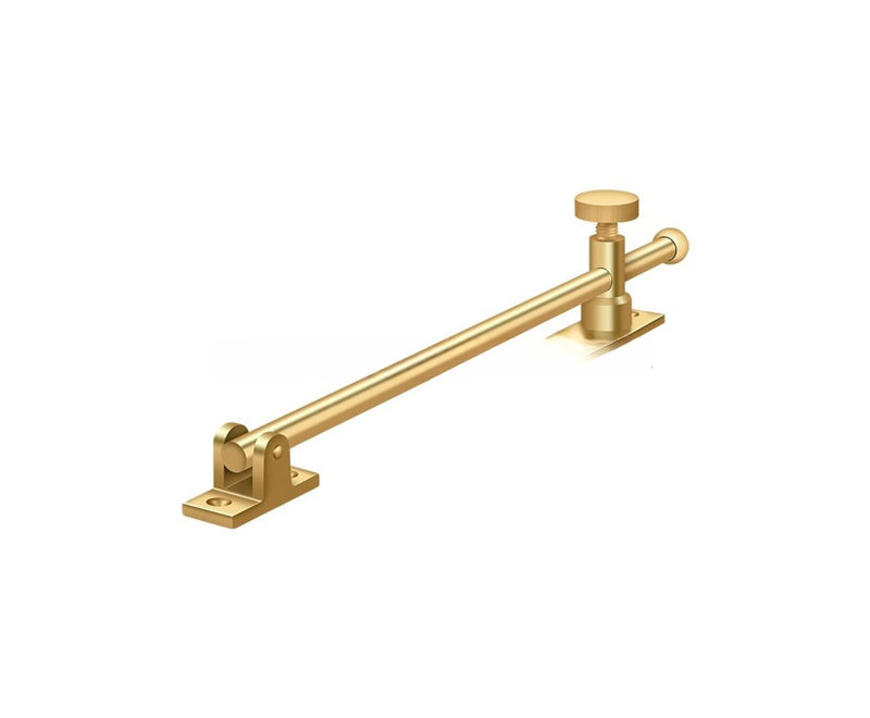Casement Stay Adjuster, PVD Polished Brass