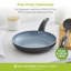 Tower Aluminium Cerasure Fry Pan with Non-Stick Coating, Suitable for all Hob Types, Graphite, Black-87495996