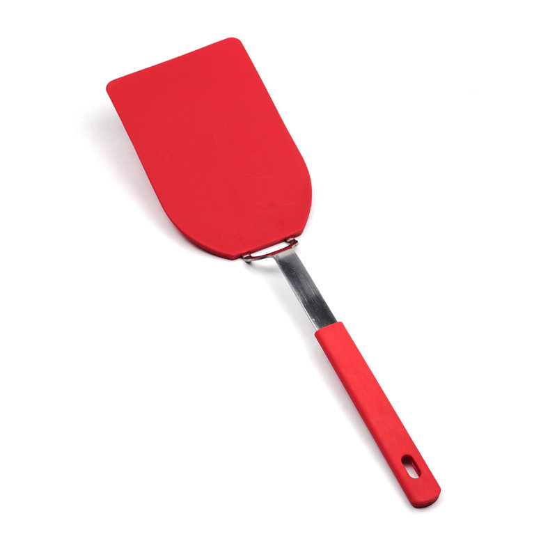 Design Imports Spatula / Turner, 3.75" W x 13.5" L, Red