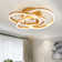 Alliber 3 - Light 23.23'' Simple Geometric LED Semi Flush Mount