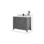 Meuble-lavabo simple 42 po avec plateau en marbre Sandris