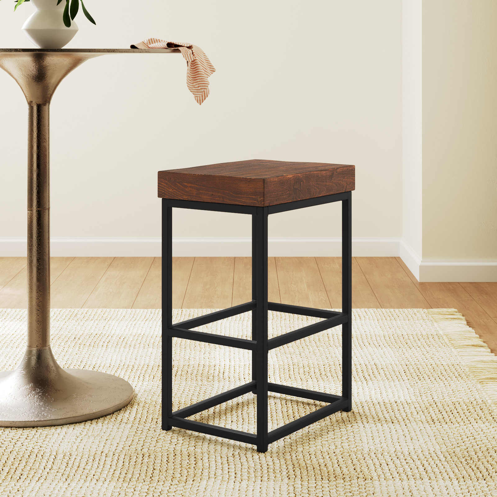 Hillsboro Bar Stool, Counter Stool (24" Seat Height)