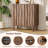 31.5" Fluted Buffet Cabinet With Storage