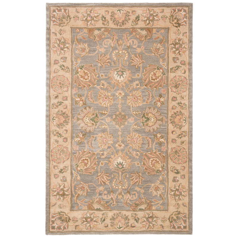 Cranmore Hand Tufted Wool Oriental Rug, Rectangle 3' x 5'