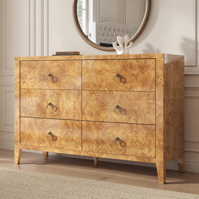 Commode large à 6 tiroirs Dorne