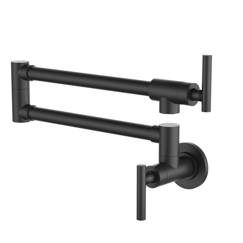 Clihome Kitchen Faucet, Matte Black