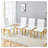 Modern Dining Chairs, Metal Legs, Armless Design With Grid Pattern, 38.2h Inches-369500855-370249204-370249209