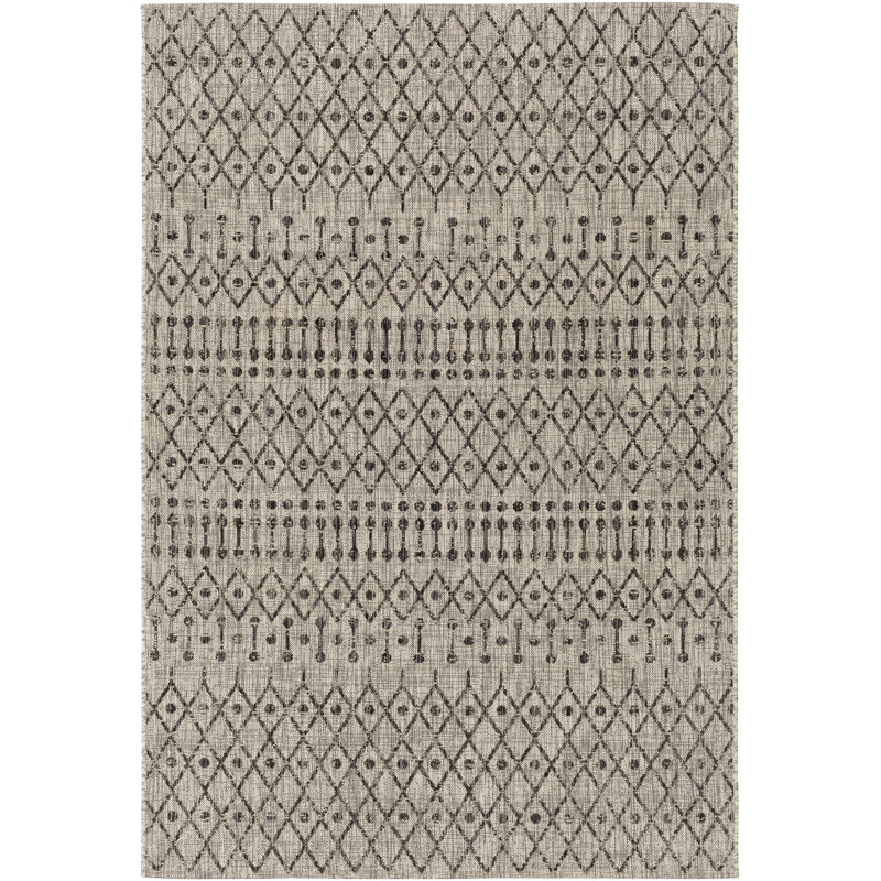 Hongming Indoor / Outdoor Rug, Rectangle  7'10" x 10'3"