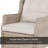 Brynlei Square 4-Person 37.25" Long Steel Dinning Set With Armchairs And Sunbrella® Cushion