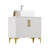 Balconera 30 Inch Single Bathroom Vanity With Ceramic Sink And Engineered Stone Countertop-112456381