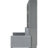 Full Size Bed In Gray, Combination, Space For , Easy To Assemble And Use