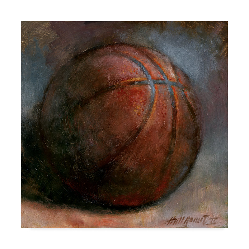 Hall Groat II Basketball Sports Canvas Art 18" x 18"