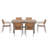 U_Style Experience Outdoor Dining Freedom With A Flexible Set Including Six Chairs And A Table That Extends From 62.9 To 82.6 Inches For Personalized Arrangements-689581489