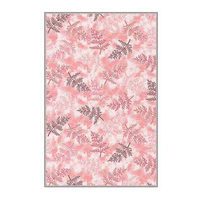 Tapis tissé antibactérien (impression numérique 3D) 4,0 x 5,9 pieds, 100% polyester, hauteur du velours: 0,3 pouce | Dessous en PVC feutre antidérapant, lavable à la machine, parfait pour le salon et la chambre à coucher