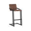 Dainon Upholstered Stool with Metal Frame