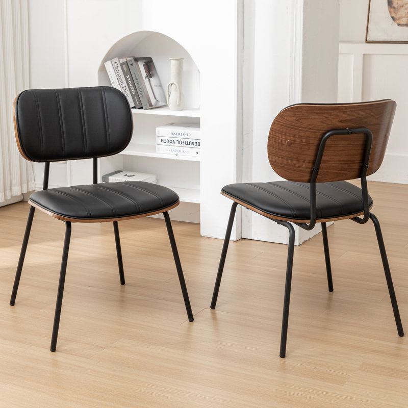 Ketisha Upholstered Dining Chair, Black