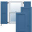Deux volets plats égaux EnduraCore Composite-95711243-95711230-95711245