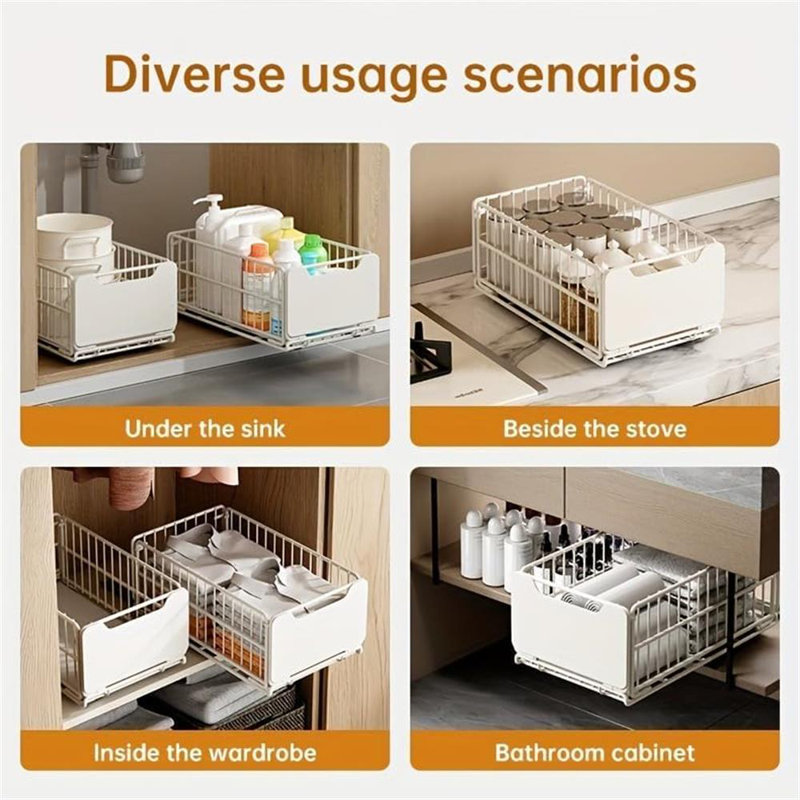 Pull Out Cabinet Storage Box