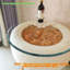Plateau de table circulaire en verre-100655356