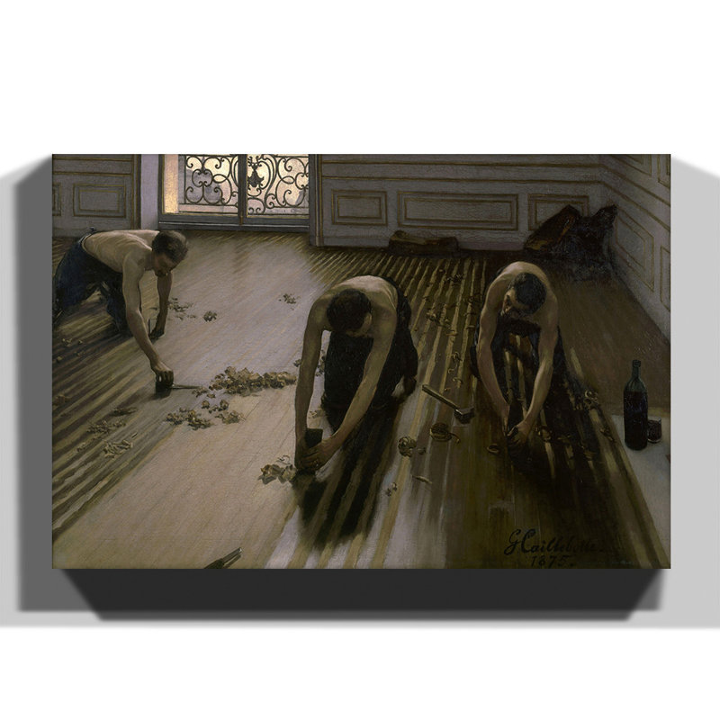 Gustave Caillebotte - Wrapped Canvas Painting, 70cm H x 100cm W