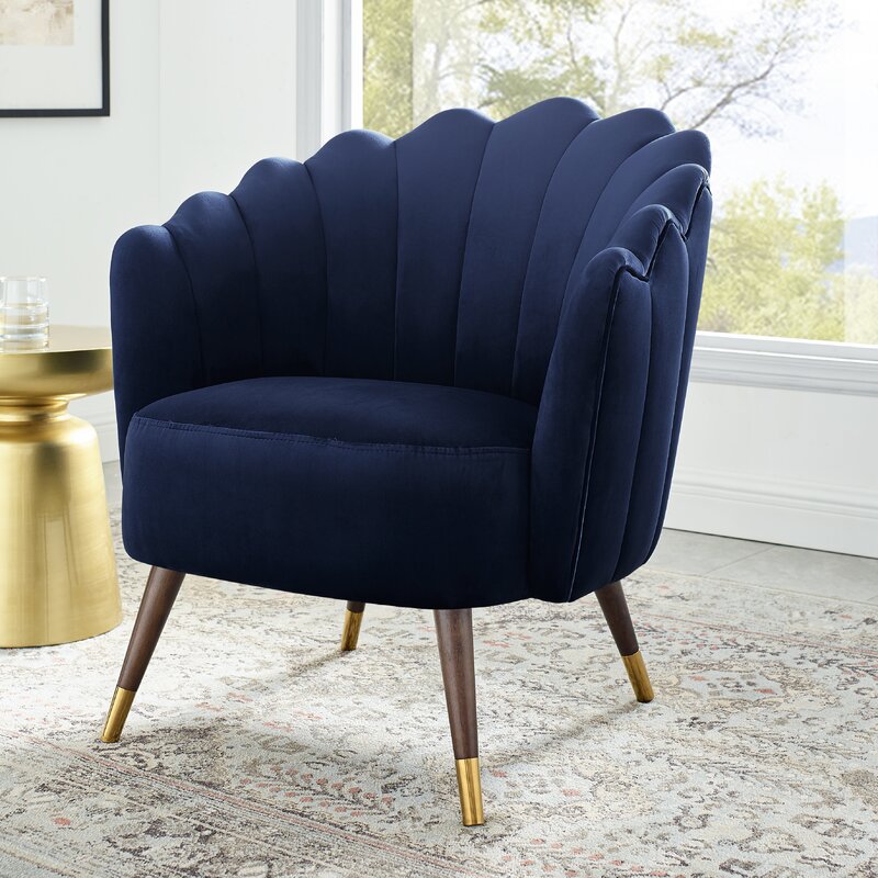 Julian Joseph Upholstered Barrel Chair & Reviews | Wayfair.co.uk