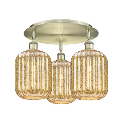 Plafonnier encastré 3 lumières Ballston - Draves